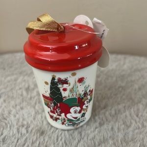 Starbucks x walt Disney world Christmas ornament NWT